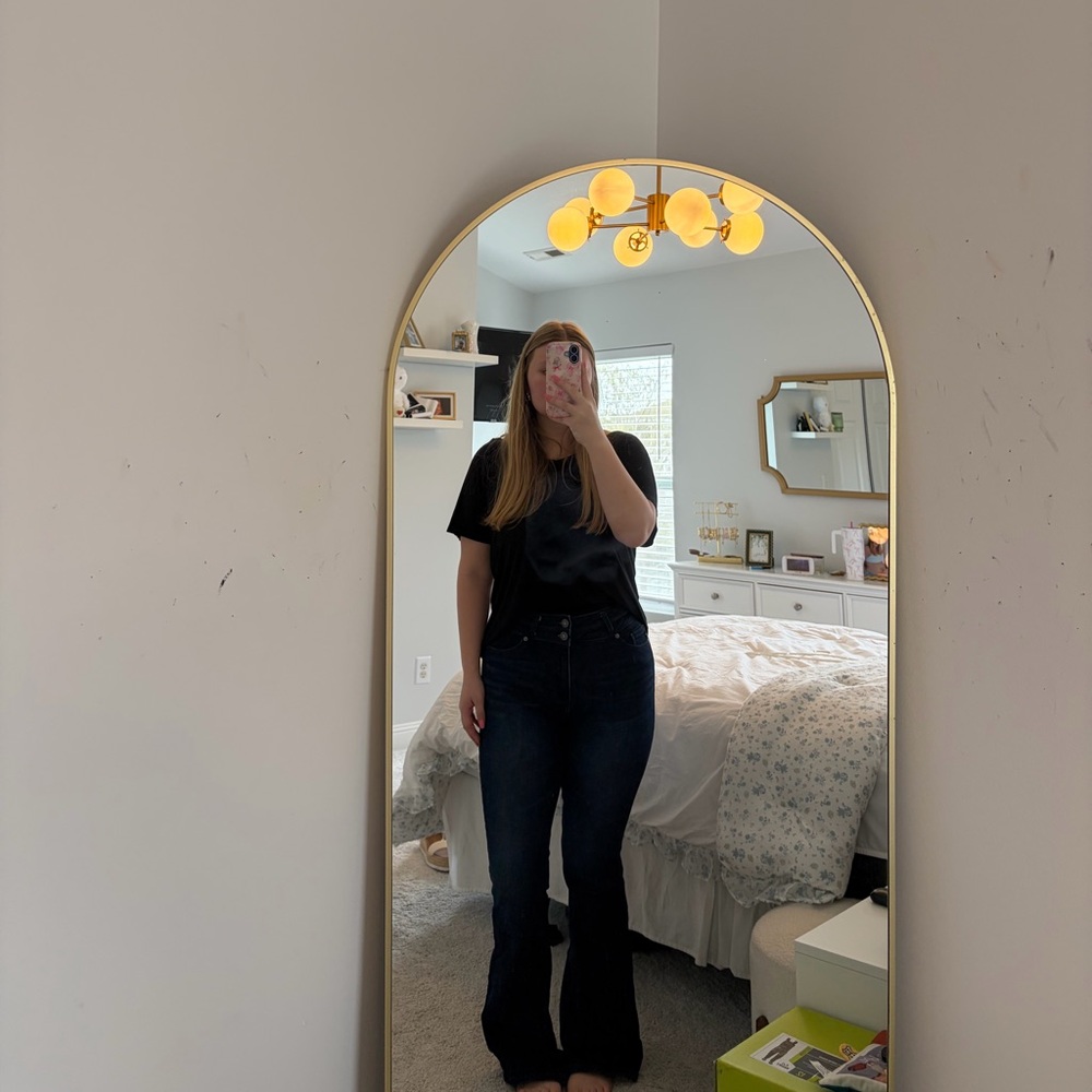 KanCan Dark Washed Flare Jeans